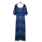 Jessica London Womens Plus 22/24 Stretch Knit Blouson Maxi Dress Photo 1