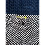 Betabrand Women's Yoga Dress Pants Black White Cat Check Stretch Pull On Sz S Photo 2