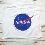 Chemistry NASA Cropped Tee Shirt  Photo 0