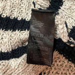 H&M Cable-knit Crewneck Sweater Women’s Medium Black & Beige/Ivory Size Medium Photo 4