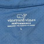 Vineyard Vines  Women’s Size L Blue 1/4 Zip Long Sleeve Performance Top Shirt Photo 5