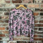 Nic+Zoe Cotton Printed Pullover Crew Sweater, S Photo 4