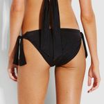 Seafolly NWT  Shine on Hipster Tie-Side Bottoms in Black Photo 1
