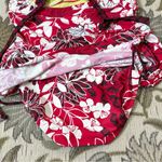 Athleta  Swim Dress One Piece Swimsuit Swimdress Floral 38B/36C M Medium New Photo 4