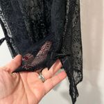 Victoria's Secret Victoria’s Secret Black Lace Babydoll Slip Top Sz S Y2K Coquette Lingerie Photo 6