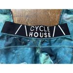 Marika Cycle House Blue Green Gold Lightning Marble Print Legging Size MD Size M Photo 5