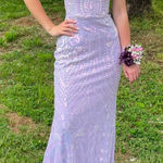 Jovani Purple  Sparkly Prom Dress Photo 0