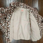 Gianni Bini GB women's puffer jacket leopard print size M NWT Photo 6