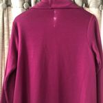 Bobeau  Purple Single Button Draped Jacket Photo 9
