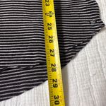 American Eagle  Soft & Sexy Brown and White Stripe Short Sleeve Shirt size Large Photo 4