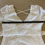 Lulus NWOT In the Meadow White Embroidered Backless Mini Dress Photo 9