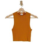 Wilfred Aritzia  Reso Crew Neck Ribbed Knit Tank Top Size XS Photo 0