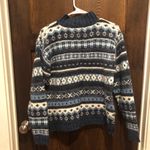 Studio Works Vintage  wool blend sweater 1/4th zip- medium Photo 3