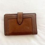Burberry Brown Leather Nova Check Credit Card Wallet Photo 7