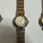 Lot of 3 Mixed Ladies Quartz Wrist Watches Photo 3