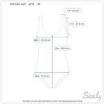 The Slim suit one piece swimsuit ruched front black blue purple leaf print Size M Photo 2