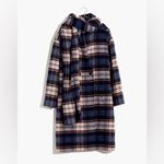 Madewell  Plaid Scarf Wool Jacket | S NWOT Photo 1