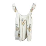 Free People Wildflower Embroidered Linen Blend Mini Dress Size Medium Photo 4
