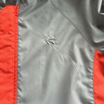 Old Navy Gray Orange windbreaker with hoodie and pockets size XSmall Photo 2