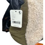 Free People NWT! Playoff Sherpa Messenger Crossbody in Olive Green Photo 6