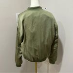 Love Tree  Olive Green zip up Bomber jacket‎ size L Photo 1