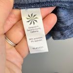 Athleta  Heathered Blue Blissful Bilateral Zip Long Sleeve Top Sz L Photo 5