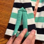 Duffield Lane Mint Green/Black/White Stripe Sleeveless Midi Shift Dress Size M Green Size M Photo 9