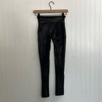  SPANXshape Faux Leather Vegan Leggings in Black Size XS Petite XSP Photo 8