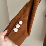 Rachel Zoe  Brown Corduroy Blazer, 70s Inspired Jacket, Size Medium Photo 3