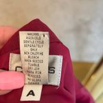 Chico's Chico’s Size 2 (Size L / 12–14) Neva Crimson Linen-Blend Zip-Up Blazer Jacket Photo 11