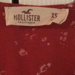 Hollister  Red ditsy floral wrap dress Photo 1