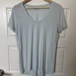 Athleta  Essence Vital Tee Short Sleeve Athletic Shirt Size Small Light Blue Photo 0
