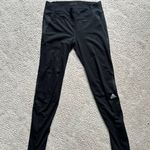Adidas Supernova black athletic leggings women size small exercise, ankle zipper Photo 0