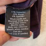 Rock & Republic π Heather Purple V Neck Crisscross Detail Long Sleeve Shirt A-75 Photo 4