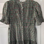 Daughters Of India Dress Green Size XS Photo 1