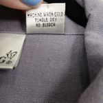 Fashion Bug  Linen Blend Jacket Women 22/24 Purple Button Casual Lightweight Top Photo 2