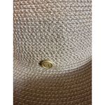 Eric Javits Squishee Tan Woven Rolled Brim Sun Hat Packable Photo 3