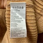 Free People  Skyline Midi Skirt Beige Rib Knit Sweater Pull On Camel Tan Small S Photo 8