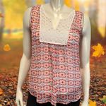 Black Rainn  Like Sheer Lined Sleeveless Med Blouse Photo 5