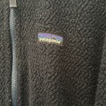 Patagonia Women’s blue fuzzy zip up pockets Photo 1