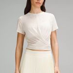 Lululemon Tie Crop Top Burnt Orange . Photo 1