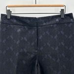 Ann Taylor Signature Satin Lace Navy Black Dress Pants Women Size 6 Photo 2