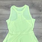 Nike  Victory Summer Tennis Mini Dress Volt Lime Yellow Racerback Size XS Photo 4