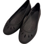 Crocs NWOT  Shoes Women's Size 8 Black Iconic Comfort Kelli 203954 Slip-on Flats Photo 0