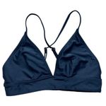 SheIn Black Bikini Top Triangle Unlined No Padding size Medium Photo 1