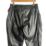 Spanx Black Faux Leather Jogger Pants Plus Size 1X Photo 11