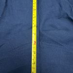 Jones New York Women's Wide linen Leg Pants in Blue Photo 4