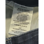 Lee  Riders Jeans Women's Size 16P Mid Rise Skinny Blue Distressed Stretch Pants Photo 6