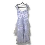 Lulus NWOT Glamorous Sweetie Lavender Burnout Tie Photo 2