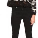 Nasty Gal Reindeer Fringe Knit Sweater Photo 1